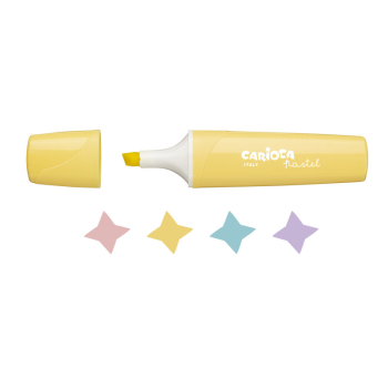 Carioca Evidenziatori Pastel, 4 Pz