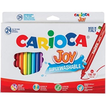 Carioca Joy 24 Pennarelli Punta Fine superlavabili