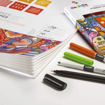 Carioca Plus Carta Per Marker, Marker paper A4 70 Fogli