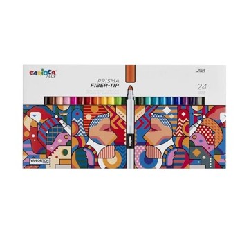 Carioca Plus Pennarelli Prisma da 24