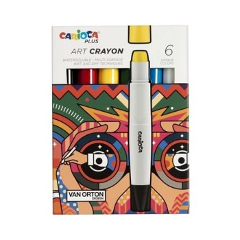 Carioca Plus Pittura Solida 6 Pz.
