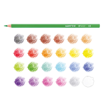 Carioca Tita, Matite Colorate, 24 Pezzi