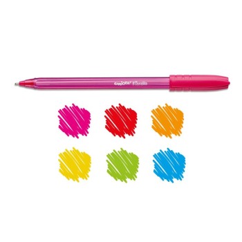 Carioca penne multicolor Fiorella 6 pezzi