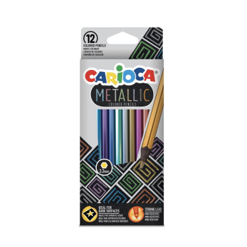 Carioca, Matite Metallic, 12 pz