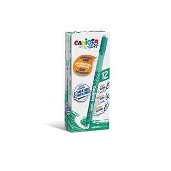 Carioca, Oops Penne verdi con cappuccio 12 Pz