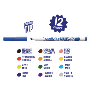 Carioca, Pennarelli Perfume, 12 pz