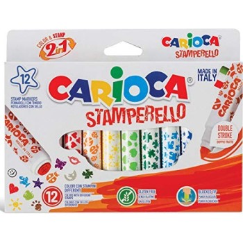 Carioca, Pennarelli Stamperello da 12 pezzi