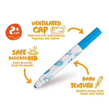 Carioca, Valorous Marker Baby, 12 pz