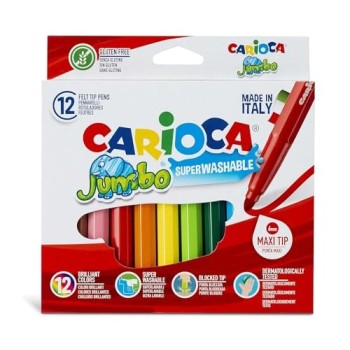 Carioca, pennarelli Jumbo 12 pz.