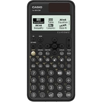 Casio - Calcolatrice Scientifica Grafica 540 Funzioni e e Display Naturale (FX-991CW)