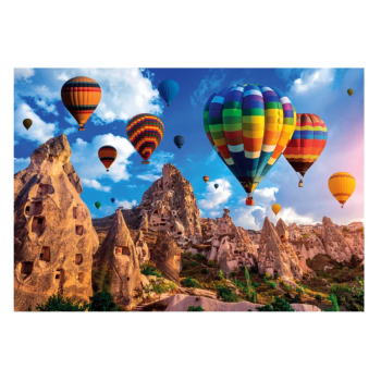 Clementoni - puzzle Città collection – "Mongolfiere in Cappadocia” – 1000 pezzi, puzzle adulti