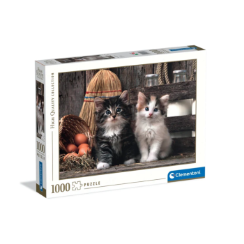 Clementoni - puzzle collection Animali – "Lovely kittens”– 1000 pezzi, puzzle adulti