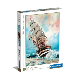 Clementoni - puzzle collection – "Amerigo Vespucci”– 1000 pezzi, puzzle adulti
