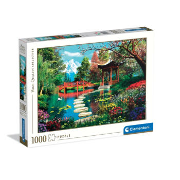 Clementoni - puzzle collection – "Fuji Garden”– 1000 pezzi, puzzle adulti