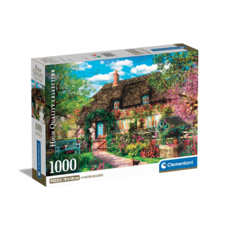 Clementoni - puzzle collection – "The Old Cottage” – 1000 pezzi, puzzle adulti