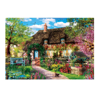 Clementoni - puzzle collection – "The Old Cottage” – 1000 pezzi, puzzle adulti