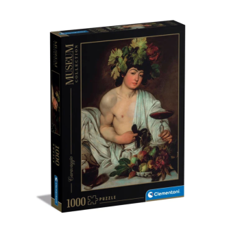 Clementoni - puzzle museum collection - Leonardo, "Bacco" - 1000 pezzi - puzzle per adulti