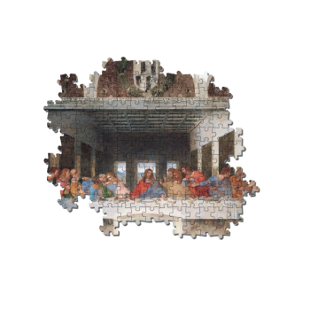 Clementoni - puzzle museum collection - Leonardo, "L'Ultima Cena" - 1000 pezzi - puzzle per adulti