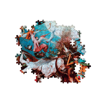 Clementoni - puzzle museum collection -Bruegel, "La Caduta degli Angeli Ribelli" - 1000 pezzi -puzzle adulti