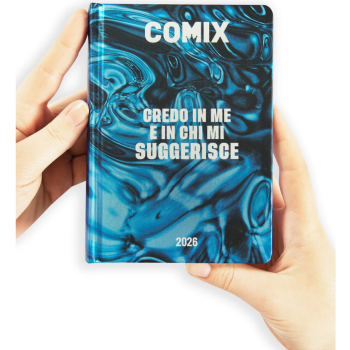 Comix - Diario 16 Mesi 2025/26 - Giornaliero Mini Blu