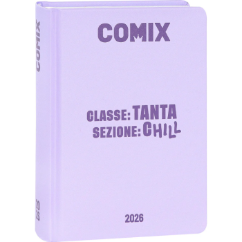 Comix - Diario 16 Mesi 2025/26 - Giornaliero Mini Lilla