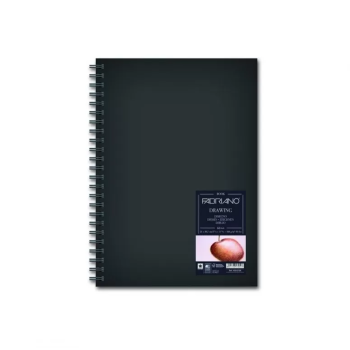 FABRIANO - BLOCCO DRAWING BOOK SPIRALE 21x29.7cm PER RITRATTI 160 Gr 60 FOGLI GRANA NATURALE (41232129)