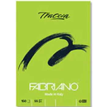 Fabriano - Blocco Traccia A6 150 Fogli- 55 gr- colore Verde (19100686)