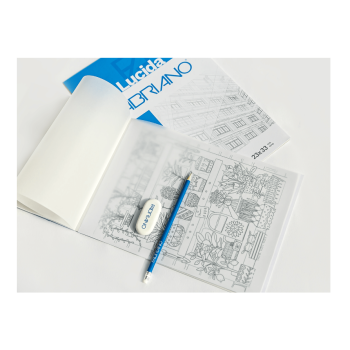 Fabriano - Blocco carta lucida 10 fogli - 82 g formato A4 - (19100659)