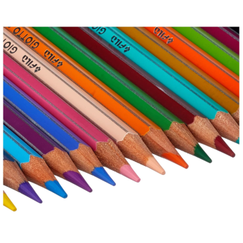 Giotto - Pastelli Stilnovo Astuccio da 24 matite , Multicolore (F256600)