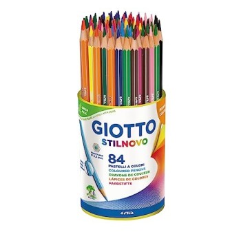 Giotto, Set Matite colorate Stilnovo, 84 Colori Assortiti