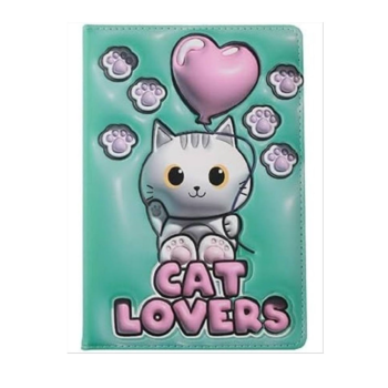 ITOTAL - NOTEBOOK A5 ITOTAL 3D SQUISHY GATTO BIANCO
