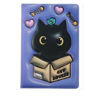 ITOTAL - NOTEBOOK A5 ITOTAL 3D SQUISHY GATTO NERO
