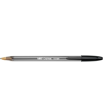Bic - Penna a sfera Cristal Large 1.6mm Nero