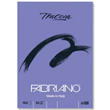 Fabriano - Blocco Traccia A4 150 Fogli- 55 gr - colori assortiti (19100688)