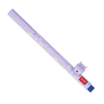 Legami - Penna Gel con Hippo decorativo della famiglia Lovely Friends (CPP0015)
