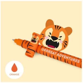 Legami- Penna Gel Cancellabile - Erasable Pen - Tiger - Erasable Pen (EP0044)