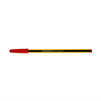 Staedtler - Noris stick 434 Penna a sfera , tratto M - Inchiostro Rosso