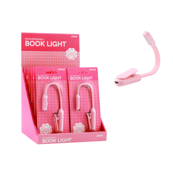 i-Total - Luce da lettura a LED Rosa (XL2807A)