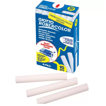 Giotto - 10 gessetti Bianchi, Robercolor (F538700)