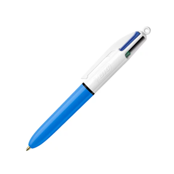 Bic - Penna a sfera a scatto multifunzione 4 Colori Punta Media (1.0 mm)