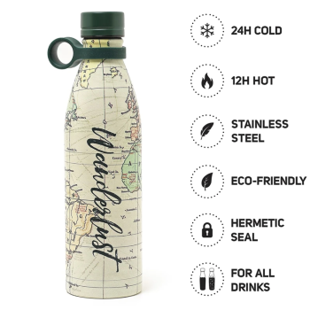 Legami - Bottiglia Termica 800 ml - Travel - Hot & Cold (SSBL0003)