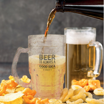 Legami - Boccale di Birra Refrigerante Mai più birra calda (BMUG0001)