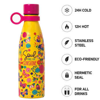 Legami - Bottiglia Termica 800 ml - Butterfly - Hot & Cold (SSBL0006)