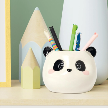 Legami - Portapenne in Ceramica Panda - Desk Friends (PHS0007)