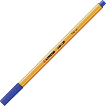 Stabilo - Penna Fineliner point 88 – Blu scuro (88/41)