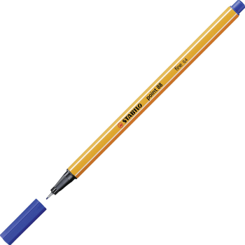Stabilo - Penna Fineliner point 88 – Blu scuro (88/41)