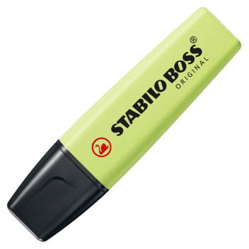 Stabilo - Evidenziatore singolo Boss Original Pastel - lime (70/133)