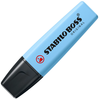 Stabilo - Evidenziatore singolo Boss Original Pastel -  azzurro cielo (70/112)