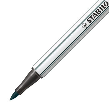 Stabilo - Pennarello singolo con punta morbida a pennello Pen 68 brush  - verde terra (568/63)