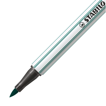Stabilo - Pennarello singolo con punta morbida a pennello Pen 68 brush  - verde turchese (568/53)
